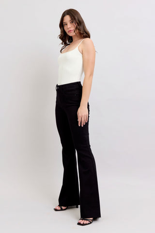 Judy Blue Black Star Flares