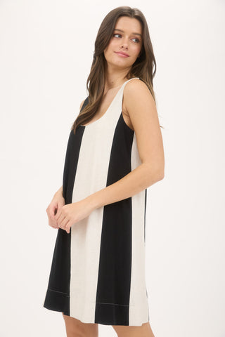 Weekend Swing Stripe Dress