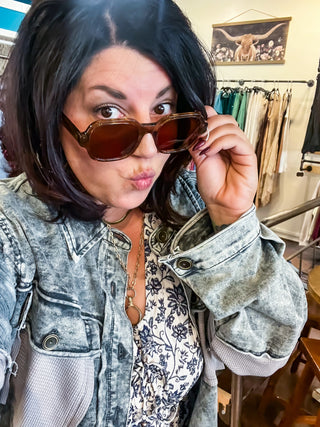 Diff Sunglasses: 'The Lola' from Aspyn Ovard in Tortoise Brown