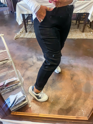 The Cargo Cuffed Jogger from Judy Blue