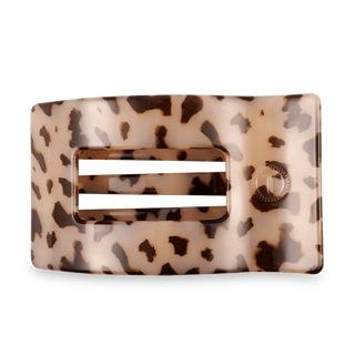 Blonde Tortoise Large Flat Rectangle Hair Clip