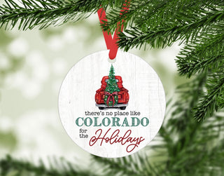 Colorado Metal Ornament