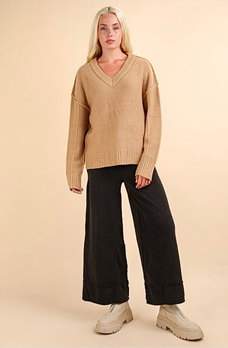 Toasted Mocha Knit Sweater