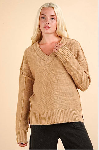 Toasted Mocha Knit Sweater