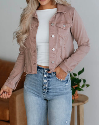 Briar Frayed Hem Jacket