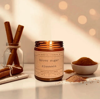 Brown Sugar Cinnamon Soy Candle 8oz