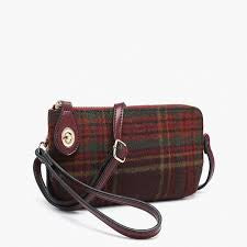 Jen&Co Kendall Plaid Crossbody