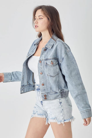 Sadie Oversized Crop Jacket