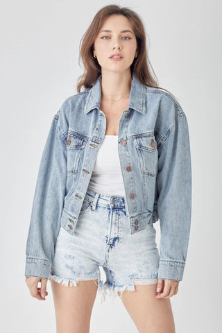 Sadie Oversized Crop Jacket