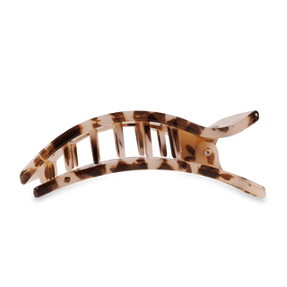 Blonde Tortoise Large Flat Rectangle Hair Clip