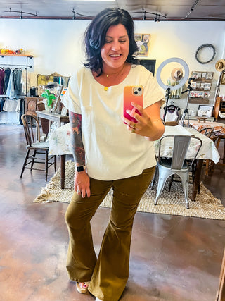 The Lena Linen Top