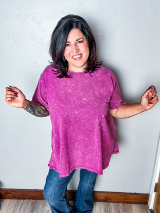 The Crinkle Wash Tee