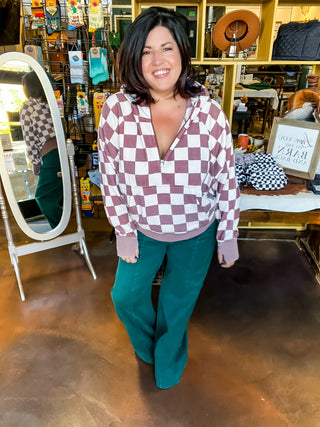 CHECKER EASY DOES IT PULLOVER