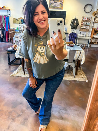 CAMO GHOST GRAPHIC TEE