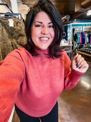 The Luxe Seam Sweater