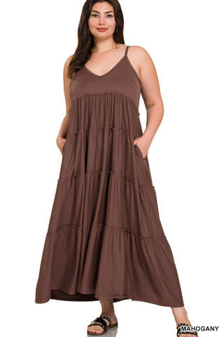 The PLUS Everyday Luxe Maxi Dress