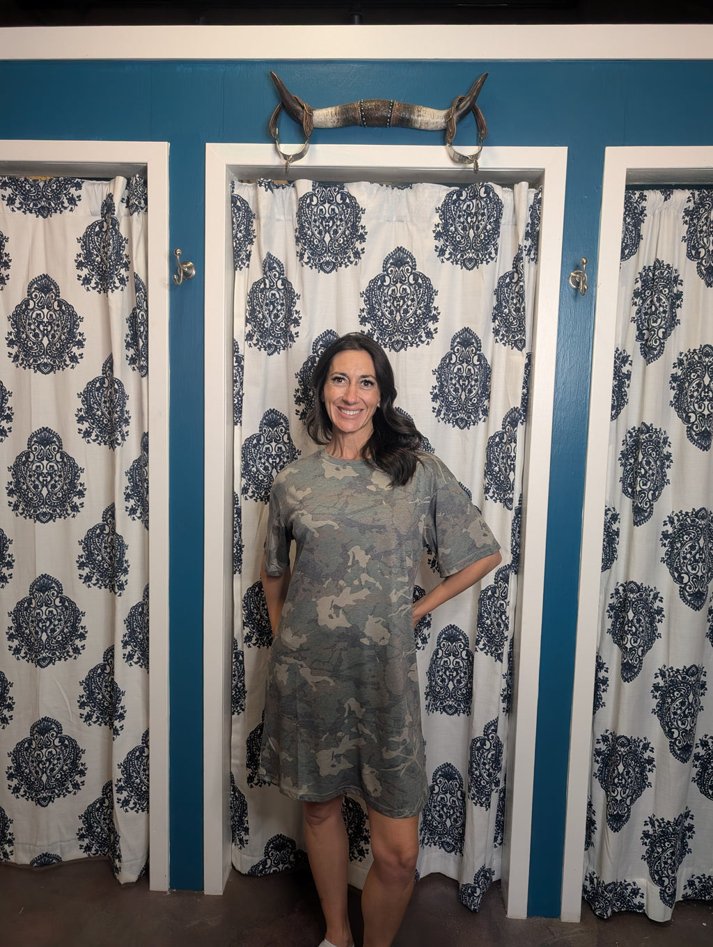 Camo Mini Dress