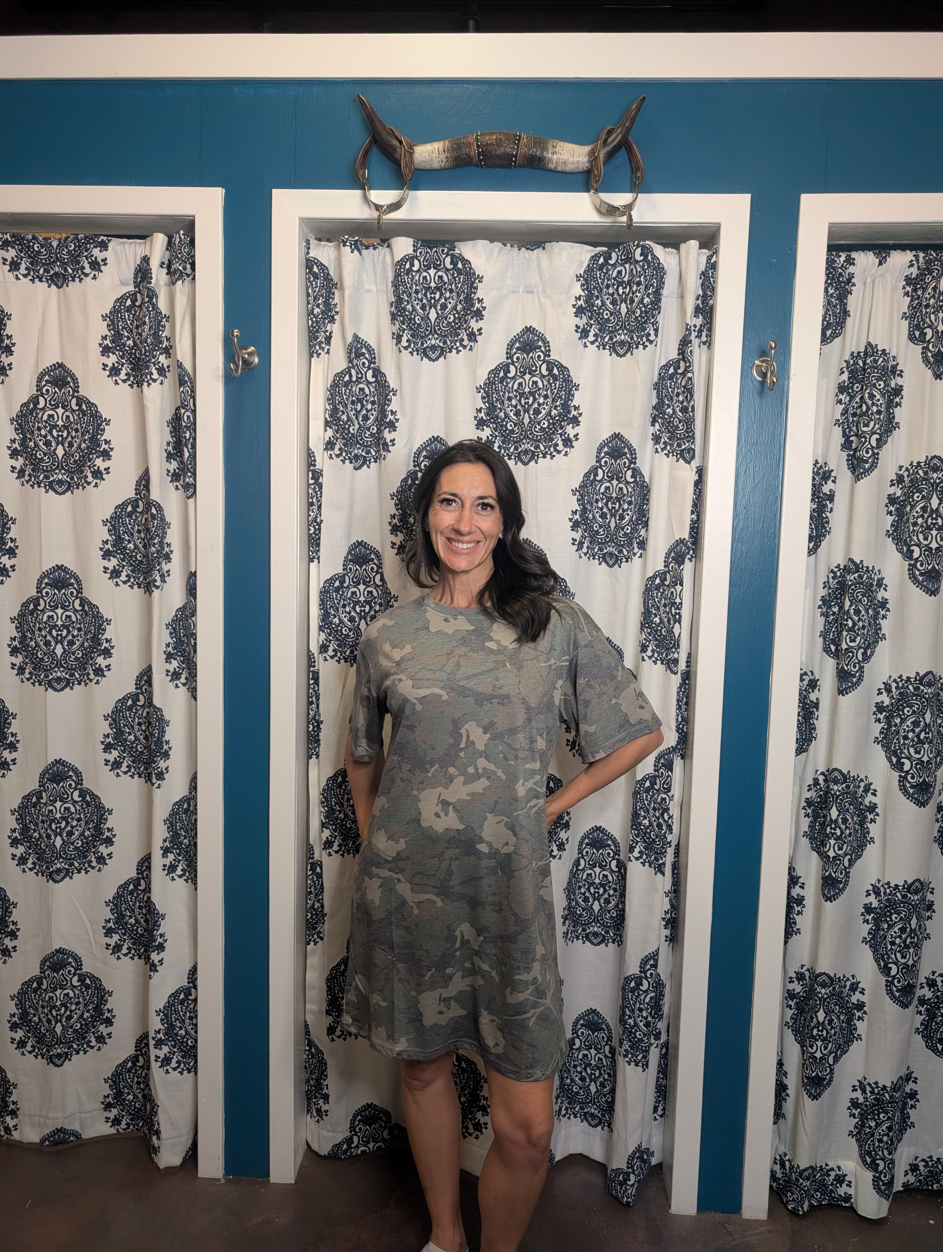 Camo Mini Dress