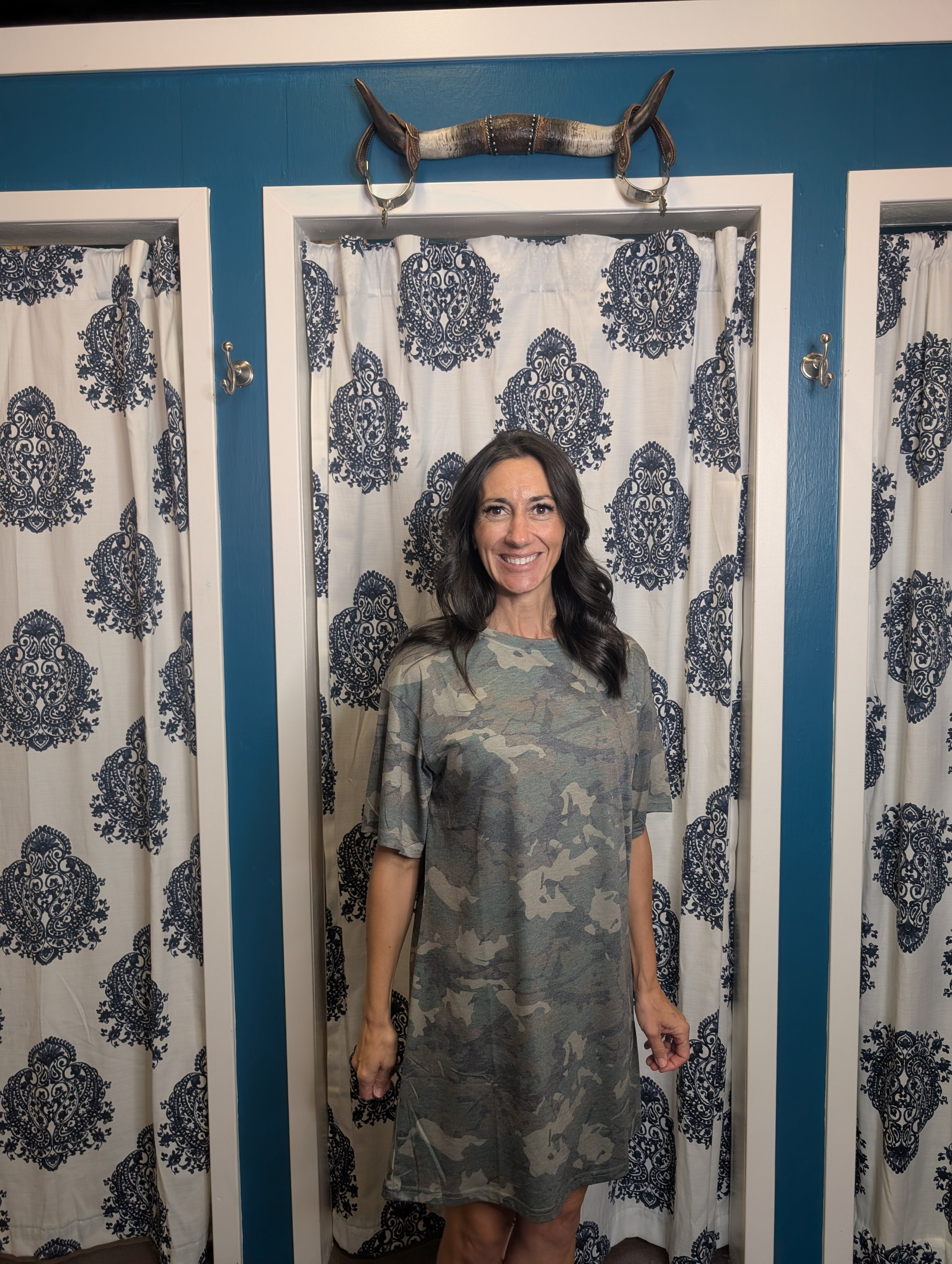Camo Mini Dress