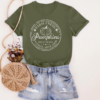 Farm Fresh Pumpkins Graphic Tee