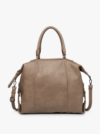 Indy Rustic Dual Handle Tote w/ Strap (M1276)