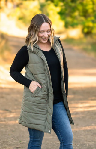 Harlow Long Vest