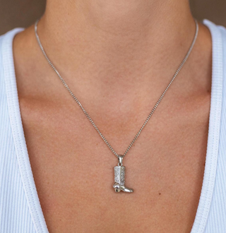 Cowboy Boot Necklace